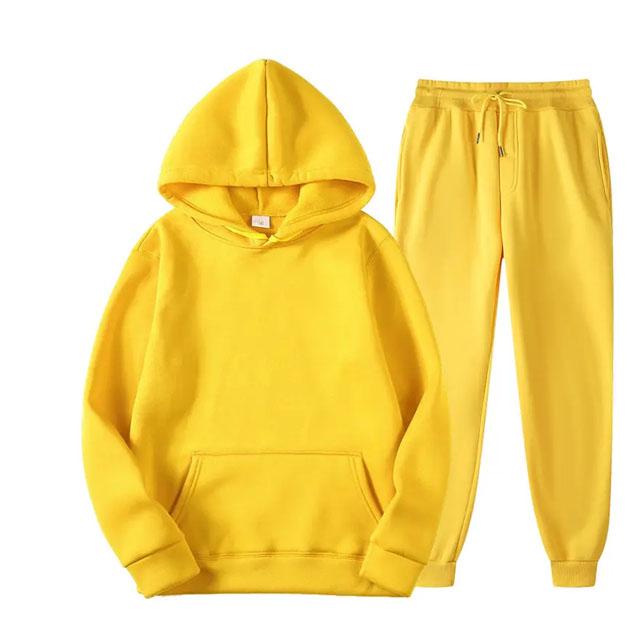 Track suits Yellow