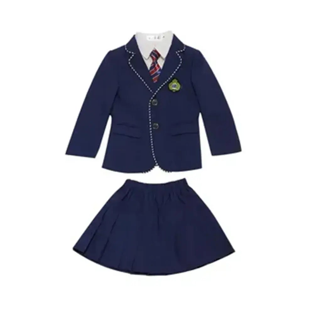 School Uniform Blue Red