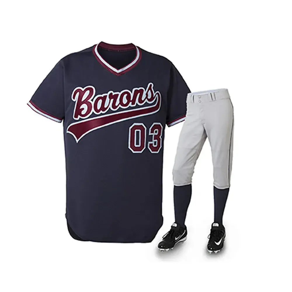 Baseball Uniform Light Purple